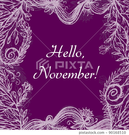 Hello November card Hello November card 90168510