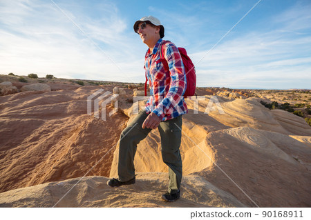 Hike in Utah 90168911