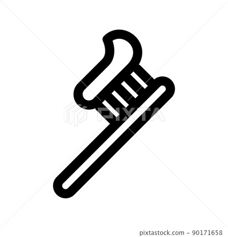 Illustration Vector Graphic of Toothbrush Icon - Stock Illustration ...
