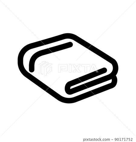 Illustration Vector Graphic of Towel Icon Illustration Vector Graphic of Towel Icon 90171752
