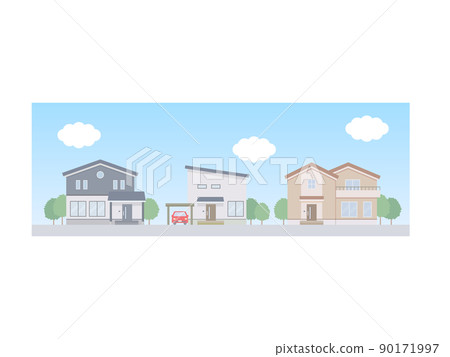 白天住宅區無圖解線 白天住宅區無圖解線 90171997