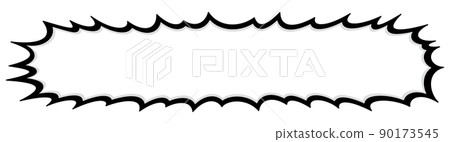 簡單粗橫鋸齒形氣球 90173545