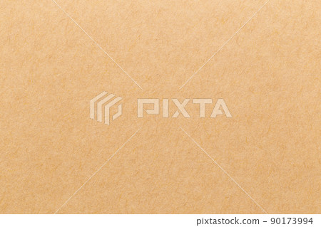 Brown eco recycled kraft paper sheet texture cardboard background. 90173994