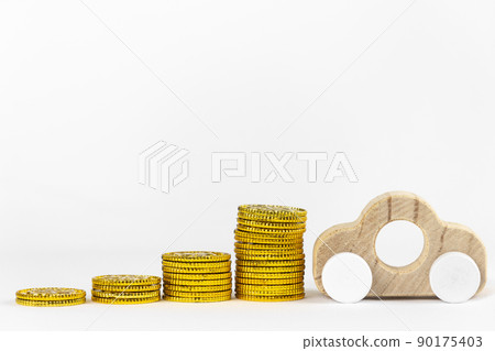 玩具車和金幣 玩具車和金幣 90175403