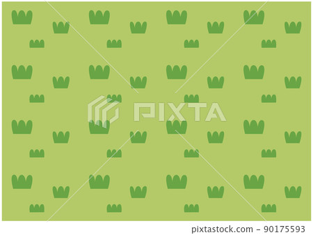 Simple grass pattern - Stock Illustration [90175593] - PIXTA