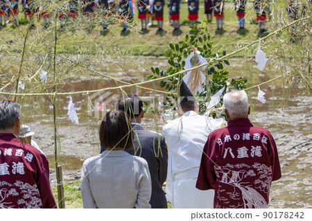 <島根縣>入間花田種植神道儀式 90178242