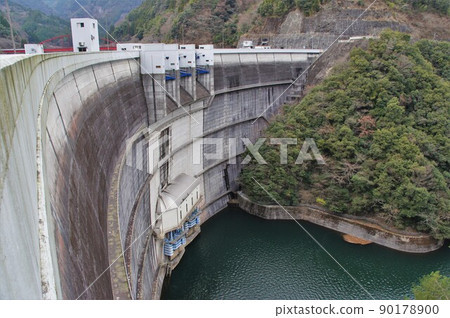 Shimouke大壩堤防 90178900