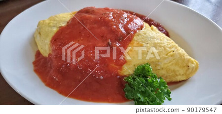 Omelette rice Omelette rice 90179547