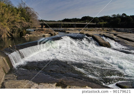 宗木瀑布和舊宗木大橋 宗木瀑布和舊宗木大橋 90179621