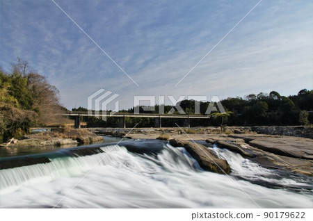 宗木瀑布和舊宗木大橋 宗木瀑布和舊宗木大橋 90179622