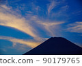 秋日的富士山 90179765