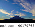 秋日的富士山 90179768