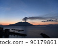 櫻島的火山爆發 90179861