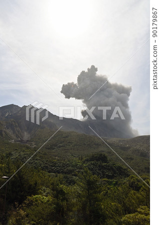 櫻島噴發：湯平展望台的景色 90179867