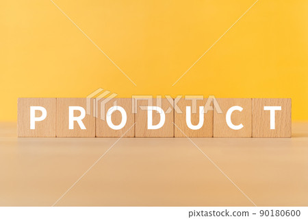 產品/產品圖片 | 上面寫有“PRODUCT”的積木 90180600