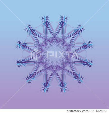Abstract lines in geometric style for your design. 90182492