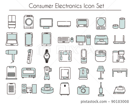 appliance, consumer electronic, set 90183008