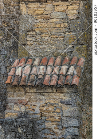 Visiting Akkerman fortress in Bilhorod-Dnistrovskyi, Ukraine. Fortress is the monument of the 13th-14th centuries 90183957