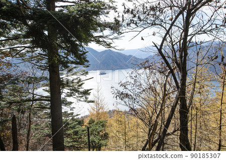 Natural scenery of Tochigi prefecture seen while climbing Mt. Nantai Natural scenery of Tochigi prefecture seen while climbing Mt. Nantai 90185307