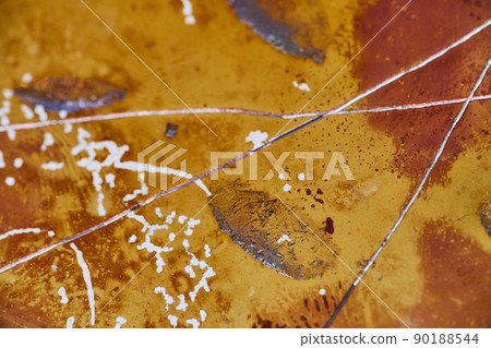 Texture of burned hard drive disc with scratches Texture of burned hard drive disc with scratches 90188544