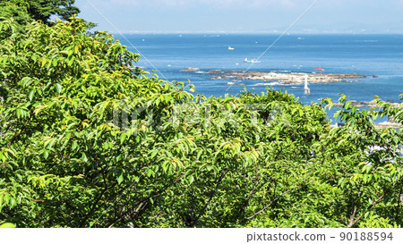 湘南三浦半島神奈川縣三浦區葉山町葉山繡球花公園 湘南三浦半島神奈川縣三浦區葉山町葉山繡球花公園 90188594