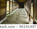 Corridor stairs at Todaiji Nigatsudo, Nara 90191497