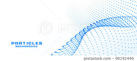 particles mesh technology digital particles...-插圖素材 [90192440] - PIXTA圖庫