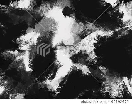 “單調”粗糙的黑白背景 90192671