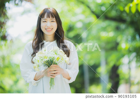 女鮮綠花束 女鮮綠花束 90193105