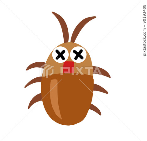 Cockroach pop flat illustration Cockroach pop flat illustration 90193409