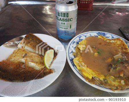 Taiwan Night Market Gourmand (Oyster omelette and oyster omelette) 90193910