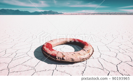 very old abandoned Grungy Lifebuoy very old abandoned Grungy Lifebuoy 90193965