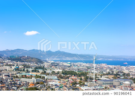 Global Tower and Beppu city area 90196041