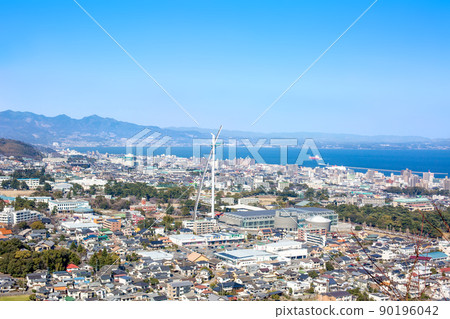 Global Tower and Beppu city area 90196042