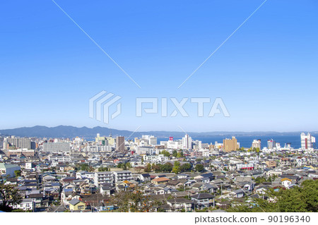 別府市區和別府灣 90196340