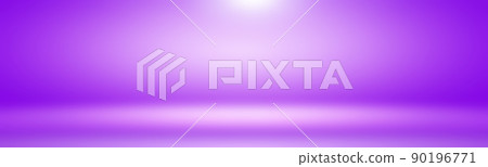 Studio Background Concept - abstract empty light gradient purple studio room background for product. Plain Studio background. 90196771