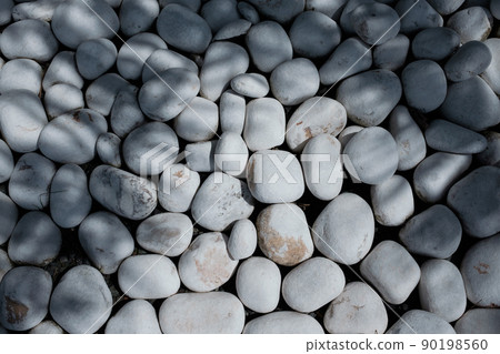 white stone background. Top view for abstract design white stone background. Top view for abstract design 90198560