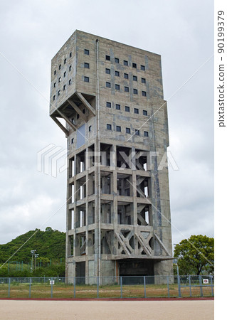 Fukuoka Prefecture / Former Shime Mining Shaft Tower (Shime Mining Shaft Tower) 90199379