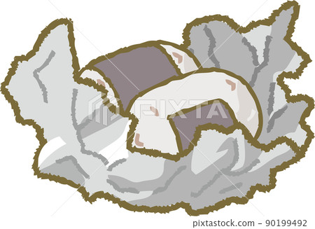 Bale-shaped rice balls (aluminum foil) Bale-shaped rice balls (aluminum foil) 90199492