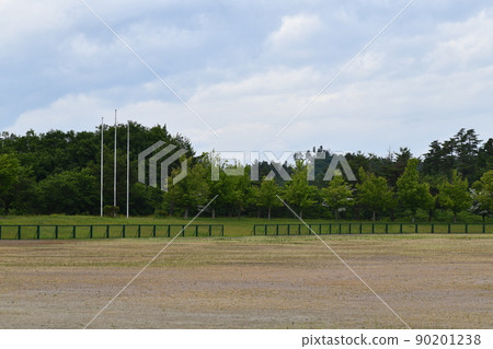 被森林環繞的南陽市綜合公園內的場地 90201238