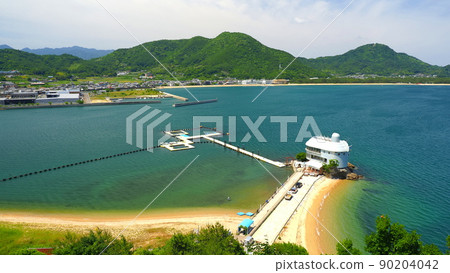 贊岐市宇野部公園津田灣海岸線2 90204042