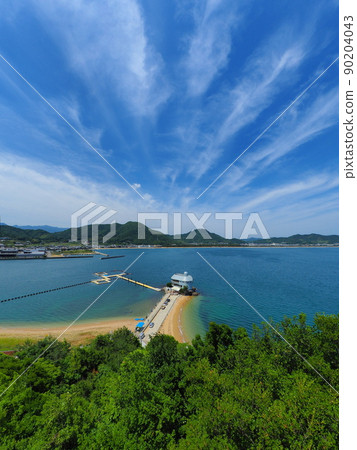 從贊岐市宇野部公園出發的津田灣海岸線3 90204043