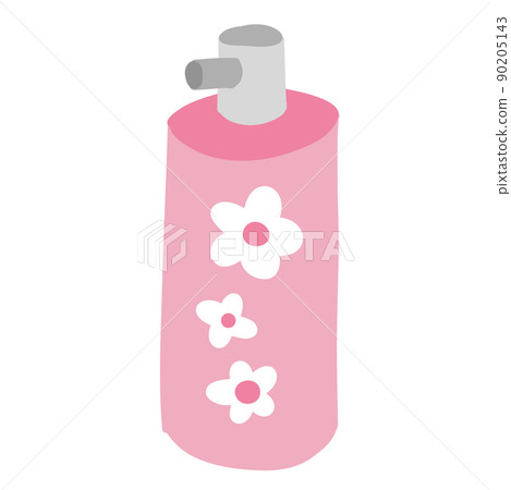 Pop flat illustration of fragrance 90205143