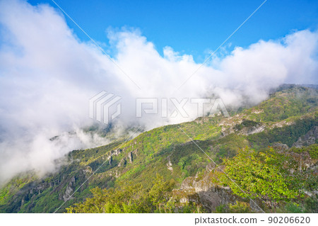 [小豆島觀華景（第一展望台的風景）]香川縣正津郡小豆島町觀華通大津 90206620