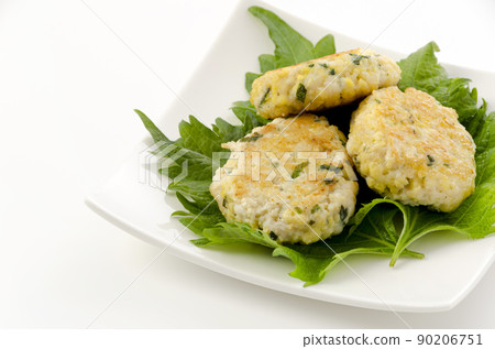 雞肉漢堡配藍色 jiso 雞肉漢堡配藍色 jiso 90206751