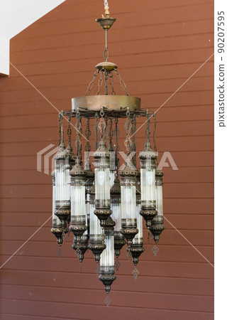 vintage brass Chandelier vintage brass Chandelier 90207595