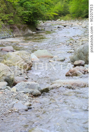 Mizunashi River mountain stream Mizunashi River mountain stream 90207953