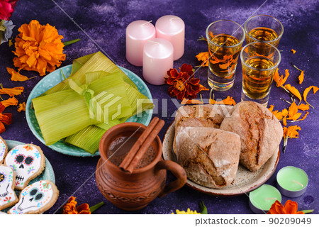 Traditional Day of the dead food Traditional Day of the dead food 90209049