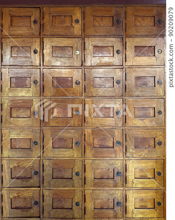 vintage background of old wooden drawers pattern texture vintage background of old wooden drawers pattern texture 90209079