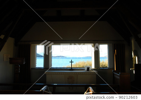 秋夜特卡波湖畔的好牧羊人教堂（新西蘭） 90212603